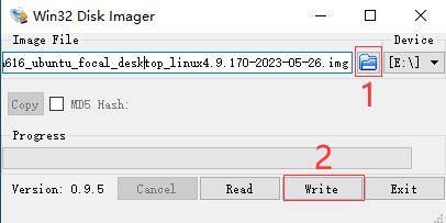 烧录Ubuntu/Debian系统至TF卡步骤